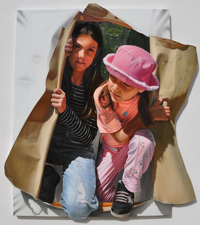 To come into the world  - a Paint Artowrk by Ilaria Morganti